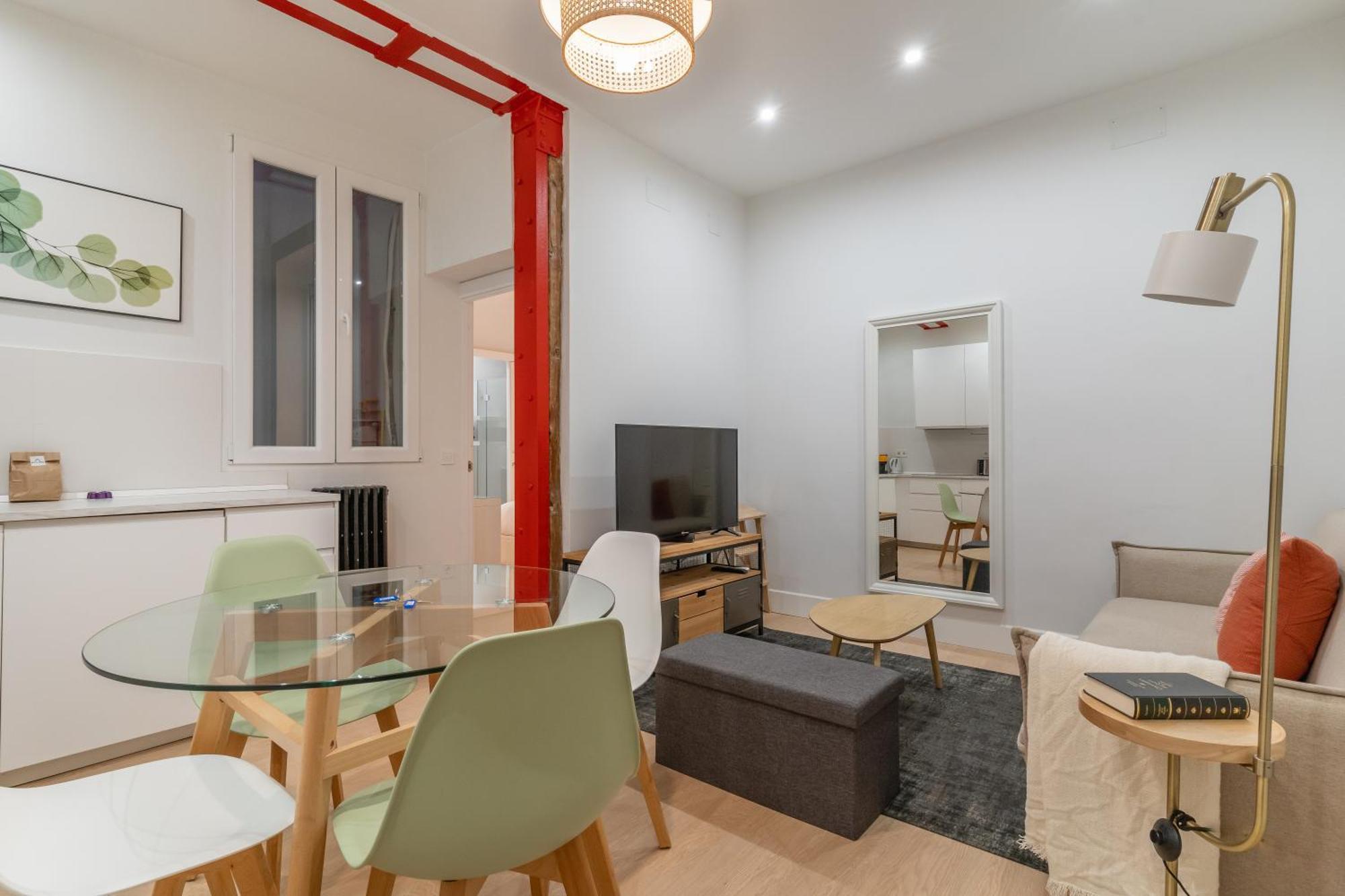 Ferienwohnung Cozy And Central-1Bd 1Bth- Cortes Madrid Exterior foto
